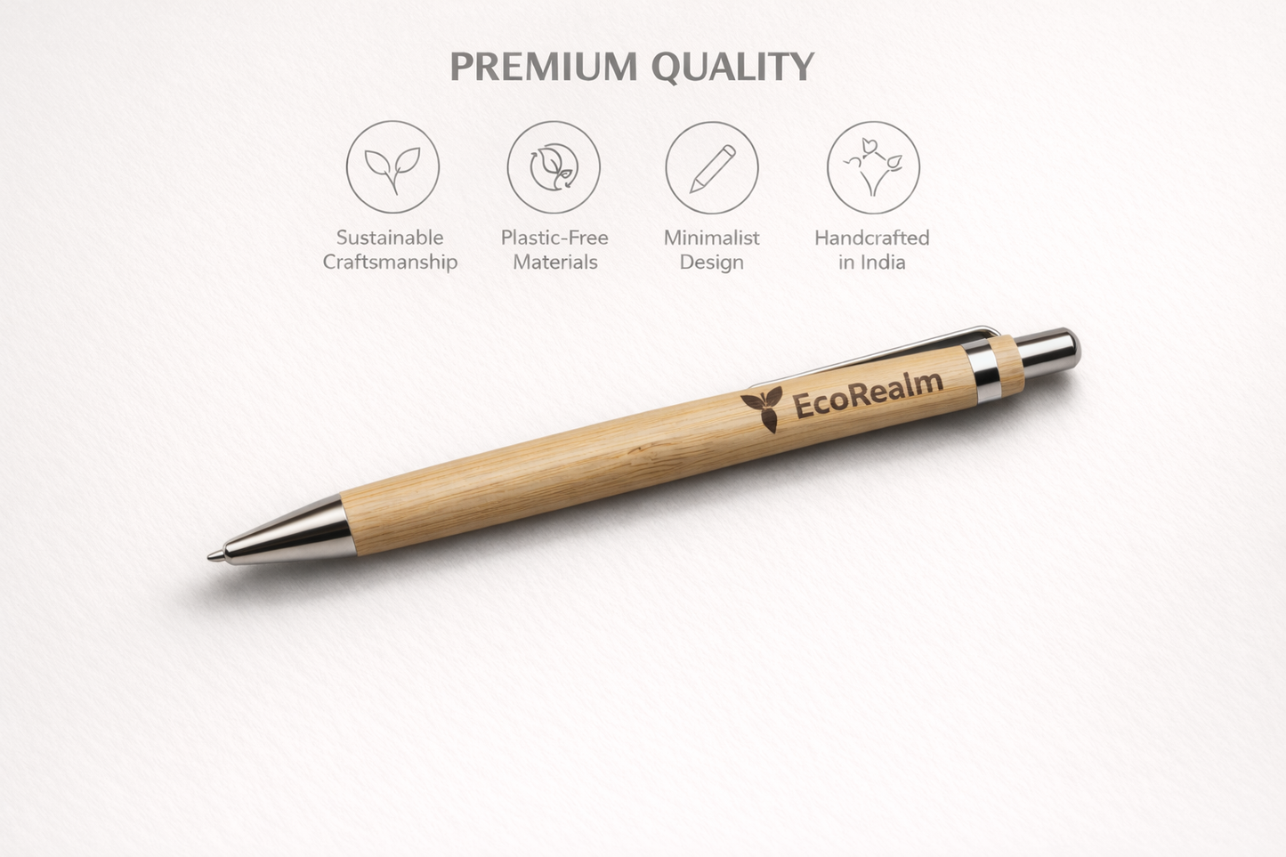 EcoRealm Bamboo Pen