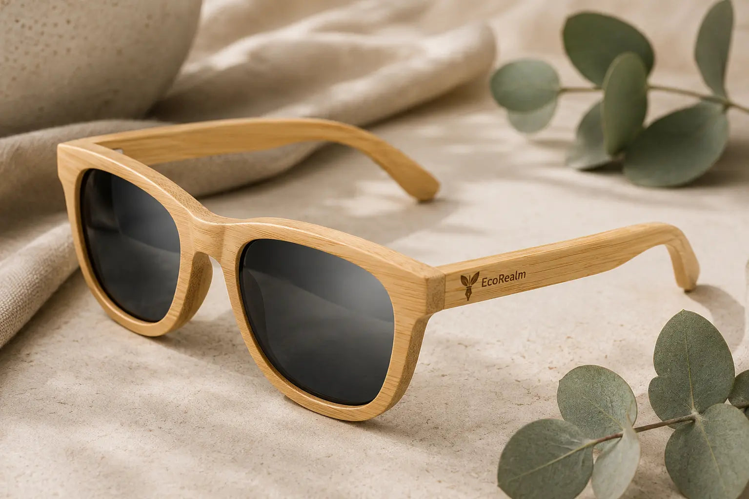 Ecorealm Bamboo Sunglasses Ecorealm