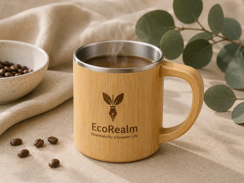 Ecorealm Bamboo Coffee Mug Ecorealm